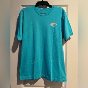 Costa Turquoise Short Sleeve Tee. New with tags.